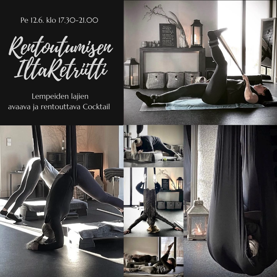 Rentoutumisen IltaRetriitti, pe 12.6. klo 17.30-21.00