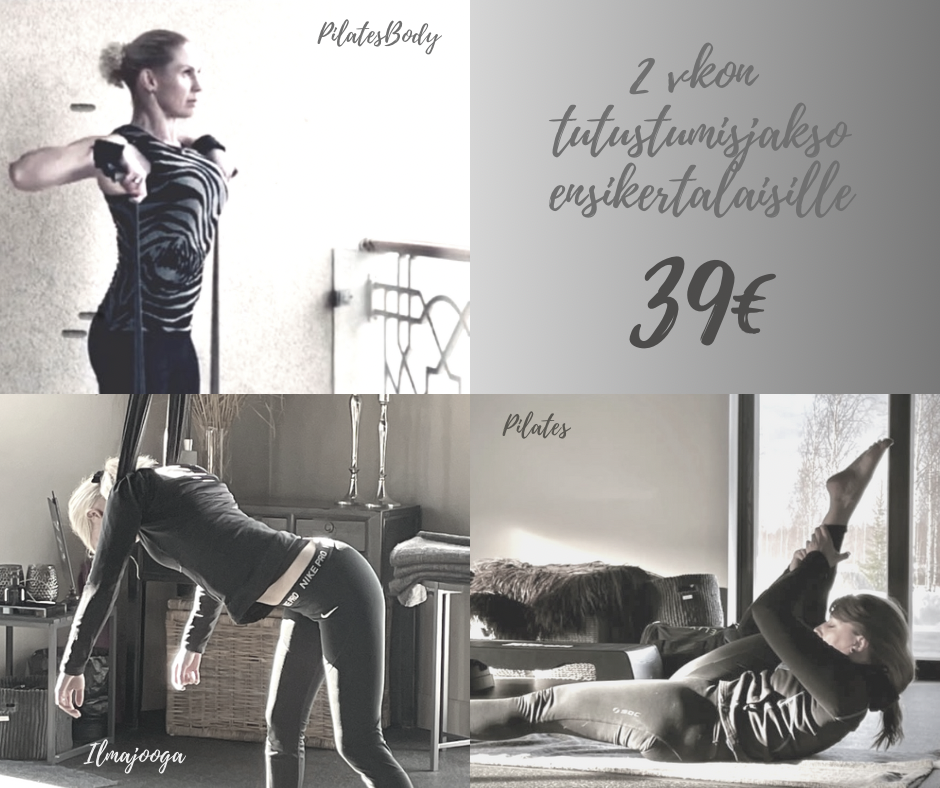 2 viikon tutustumisjakso ensikertalaisille ryhmäliikuntaan