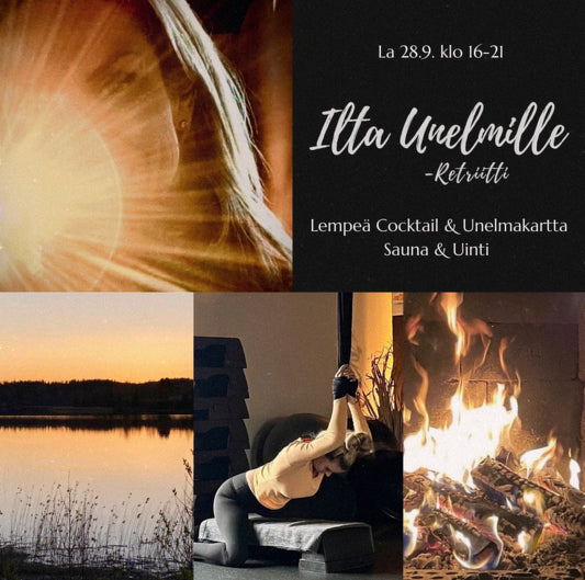 Ilta Unelmille -Retriitti, la 28.9. klo 16.-21.00