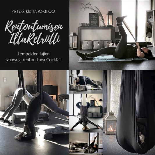 Rentoutumisen IltaRetriitti, pe 12.6. klo 17.30-21.00