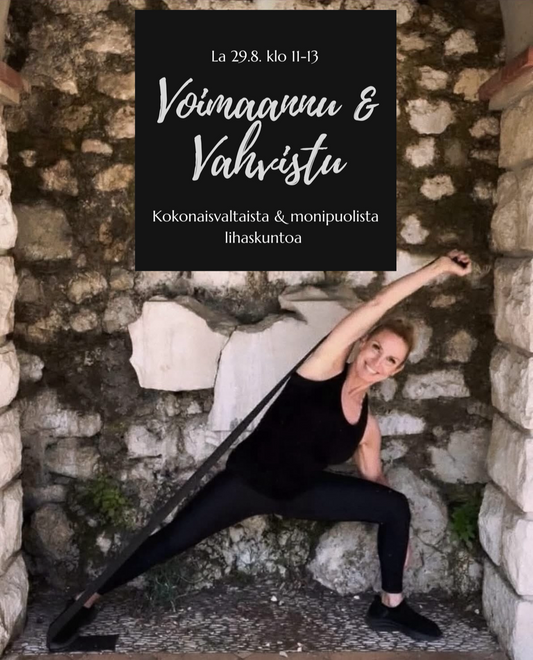 Voimaannu & Vahvistu, la 29.8. klo 11-13