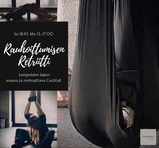 Rauhoittumisen Retriitti, su 18.10. klo 12.-17.00