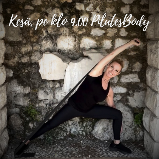 Pe klo 9.00 PilatesBody 23.5.-13.6., 4x sarjakortti